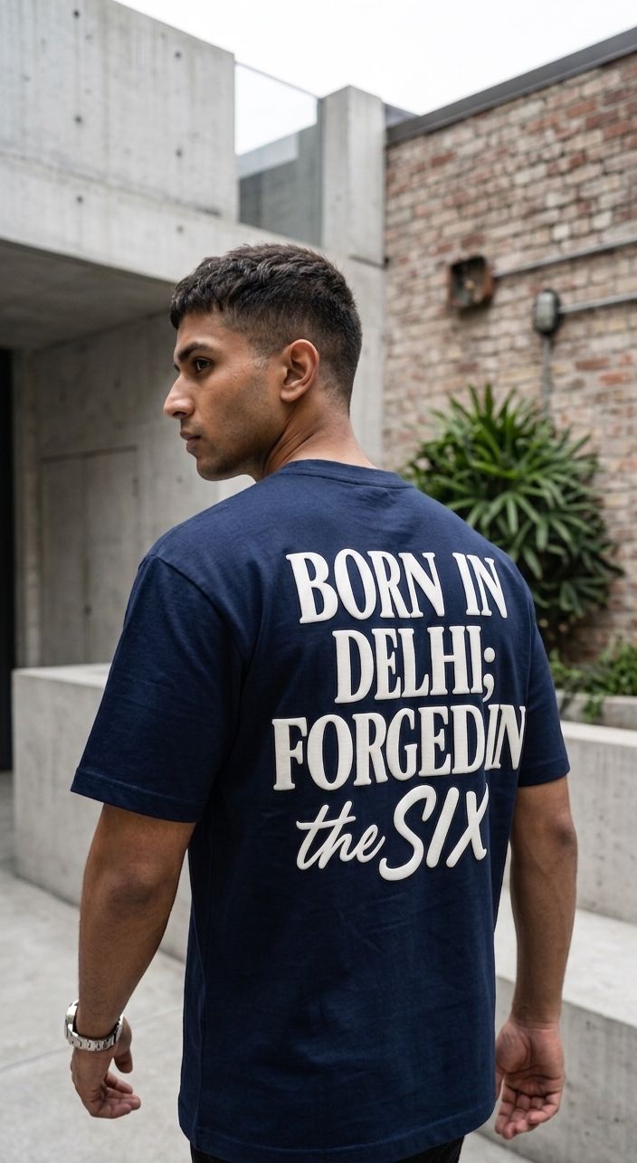 OneO5 — Forged Tee (Deep Blue)